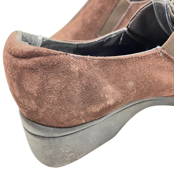 Blondo Chocolate Dark Brown Genuine Leather Suede Loafers Comfort Shoes 10 - Picture 15 of 16